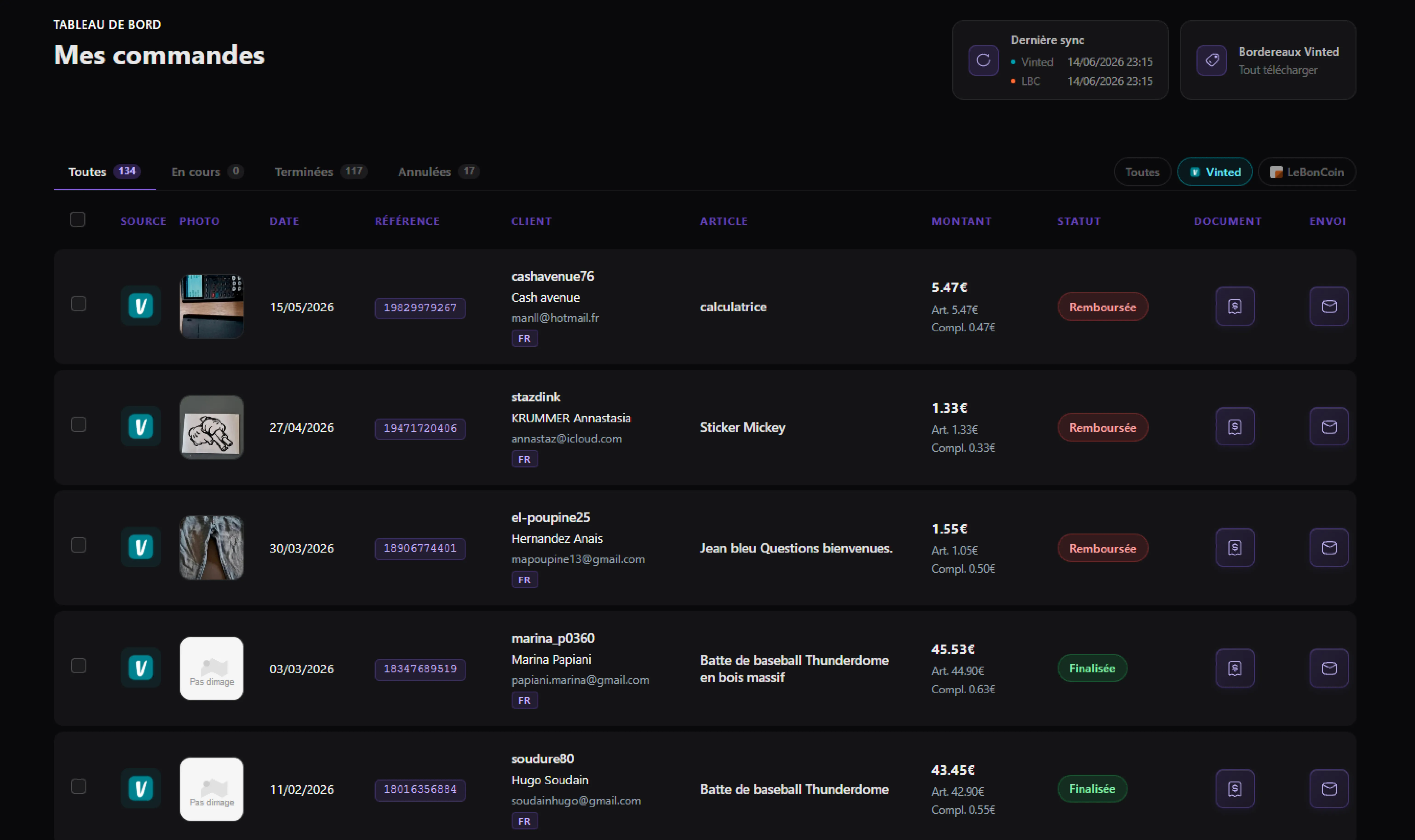 Vintalyze Dashboard View 2